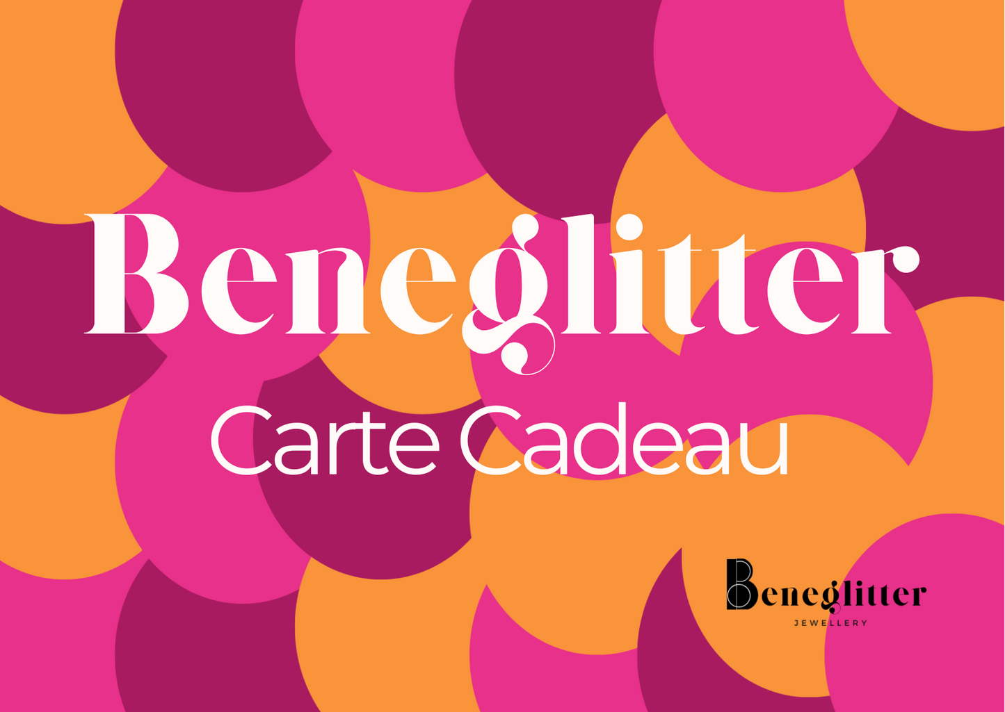 Carte Cadeau - Beneglitter